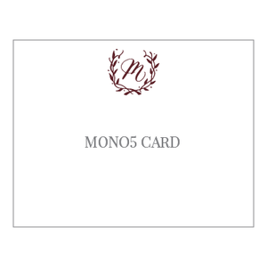 Mono5 Notecards - ink scribbler