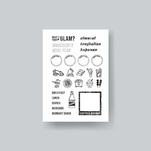 What's Your Ulam? Clear Stamp - ink scribbler