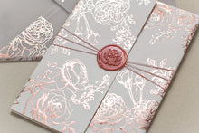 Load image into Gallery viewer, Rosa Wrap and Envelope - Rose Gold
