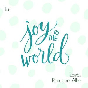 Joy to the World (Square) - ink scribbler