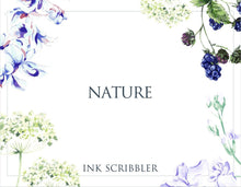 Load image into Gallery viewer, Nature Notecards - ink scribbler
