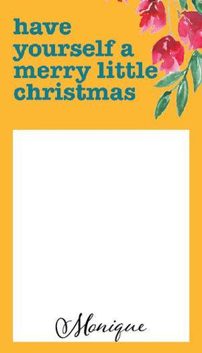 Merry Little Christmas Gift Tag - ink scribbler