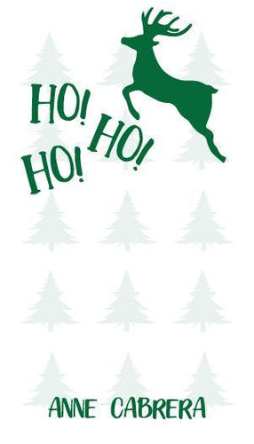 Ho! Ho! Ho! Gift Tag - ink scribbler