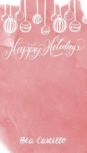 Happy Holidays 2 - ink scribbler