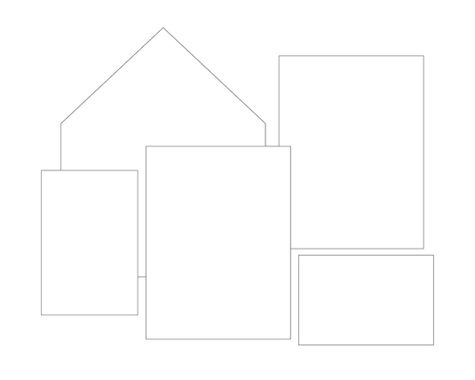 sample layout for medium frame