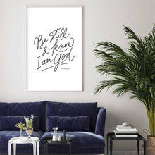 Load image into Gallery viewer, Psalm 46:10 Downloadable Print - ink scribbler
