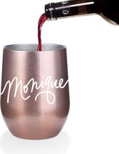 Load image into Gallery viewer, Personalized Stemless Wine Glass
