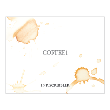 Coffee1 Notecards - ink scribbler