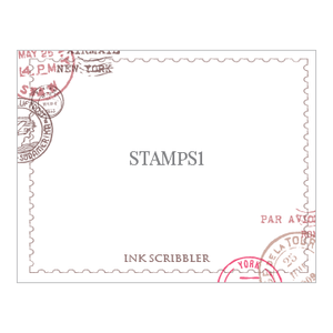 Stamps1 Notecards - ink scribbler